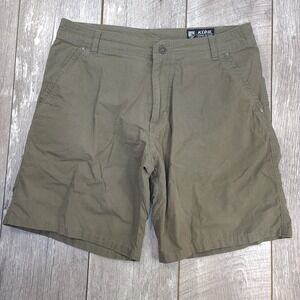 Kuhl Shorts Mens 36 Khaki Kontra Cargo Lightweight Performance Outdoor Hiking
